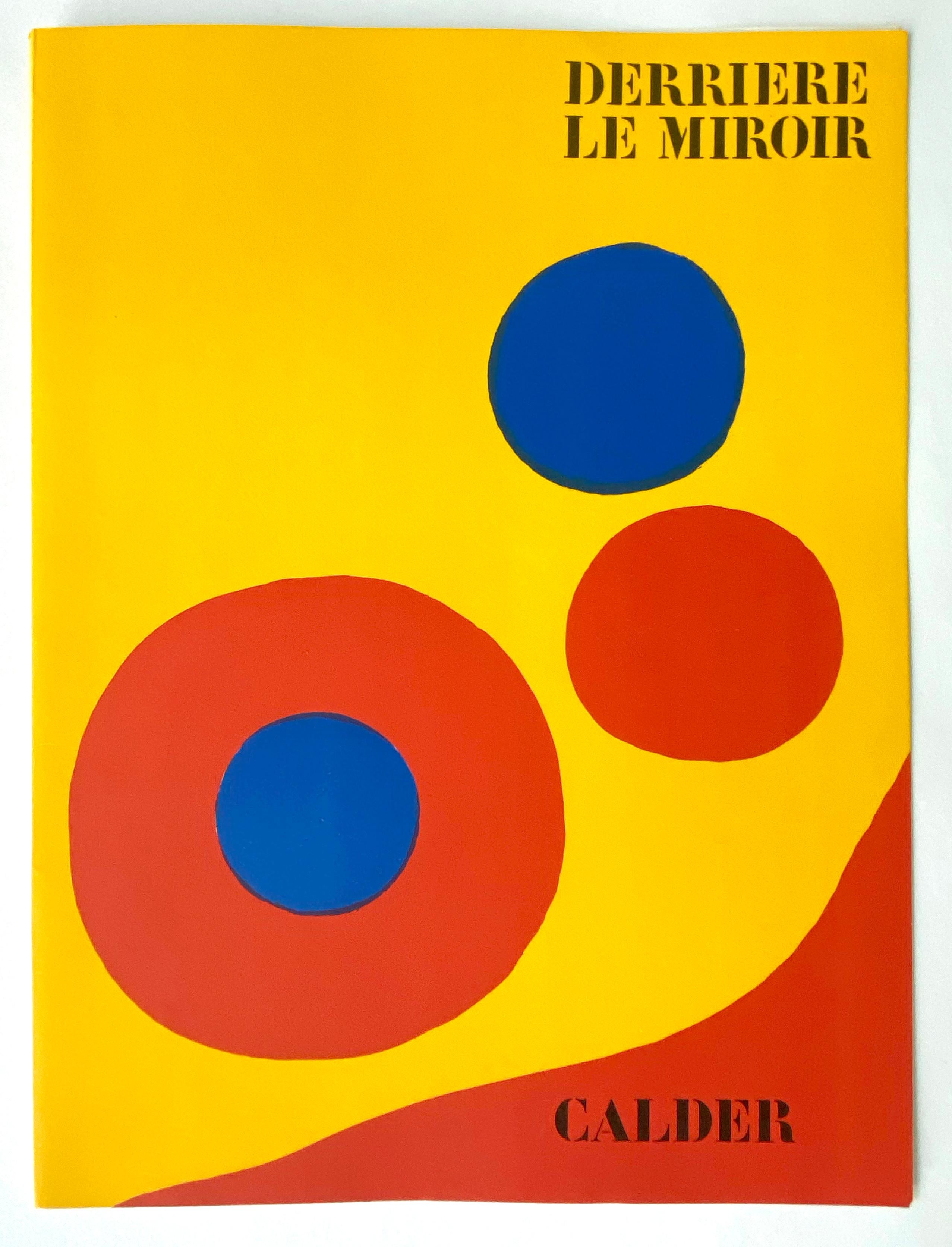 Derriere Le Miroir Nr. 201, Deckel – Print von Alexander Calder