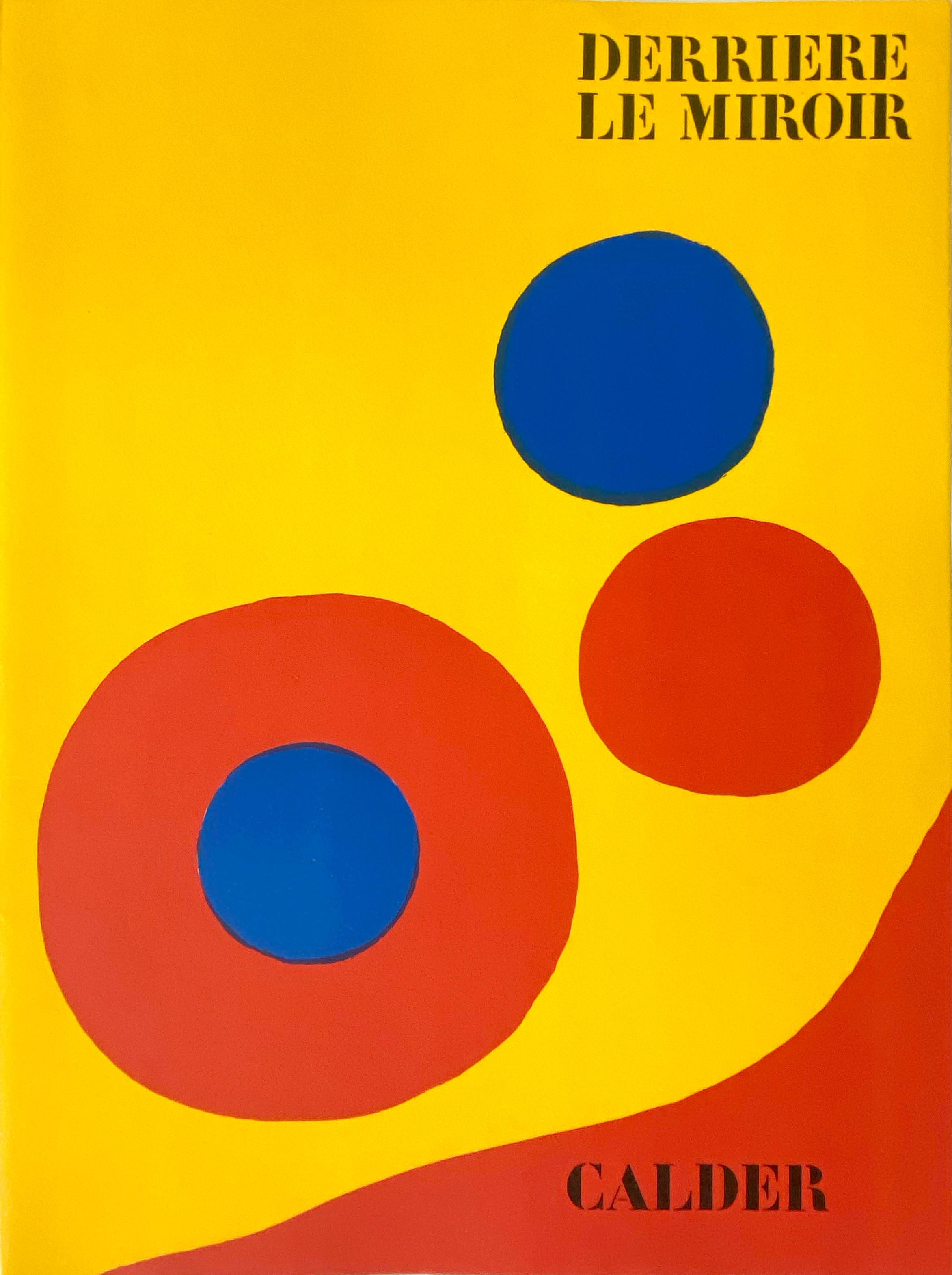Alexander Calder Abstract Print – Derriere Le Miroir Nr. 201, Deckel