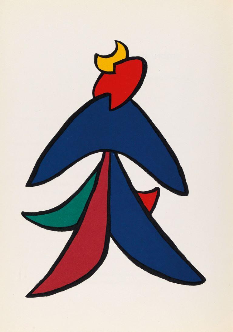 Derriere le Miroir: Stabiles - Print by Alexander Calder