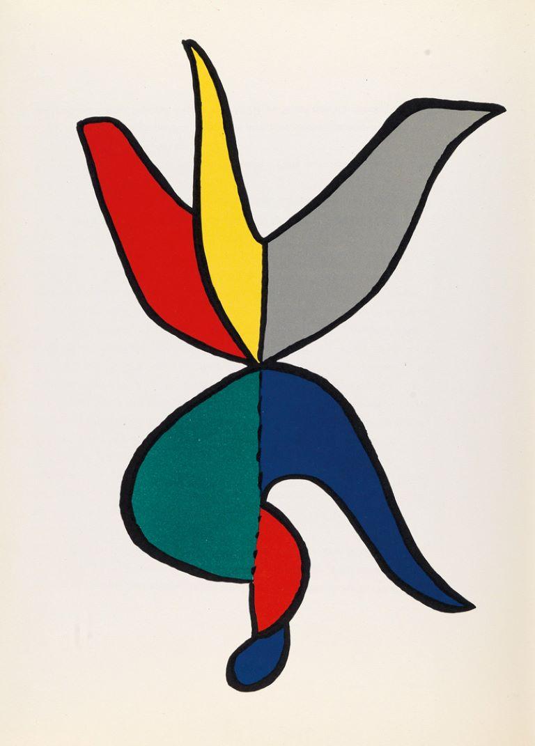 Derriere le Miroir: Stabiles (Moderne), Print, von Alexander Calder