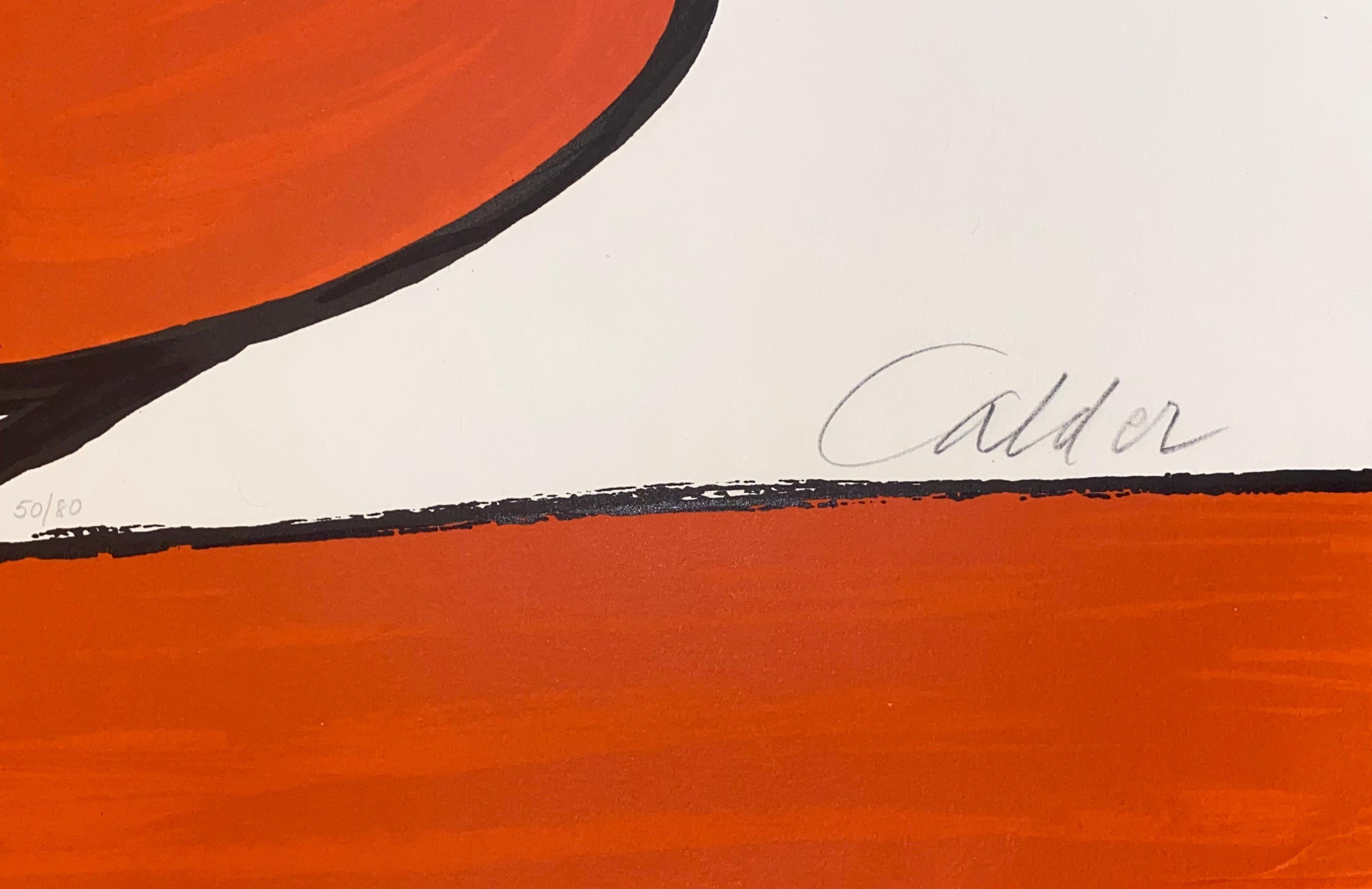 Scheiben und Spiralen – Print von Alexander Calder