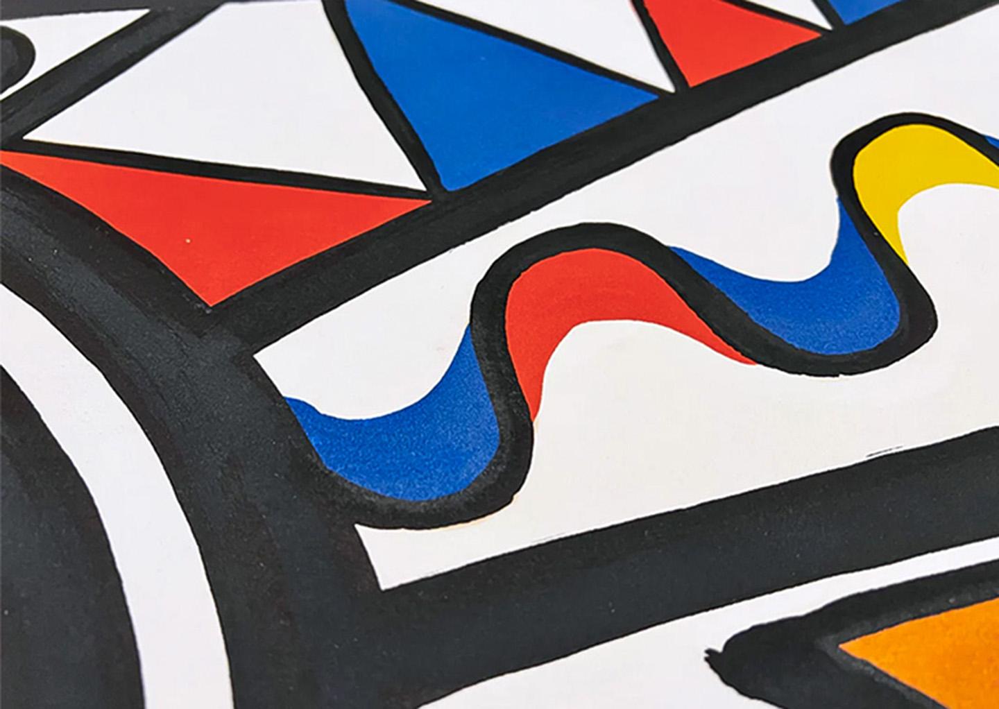 'Environment & Evolution' - Abstract Geometric Print by Alexander Calder