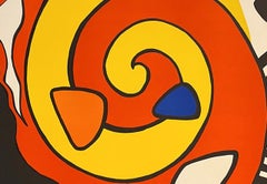 Escargot Lithograph by Alexander Calder, Signed, 1976
