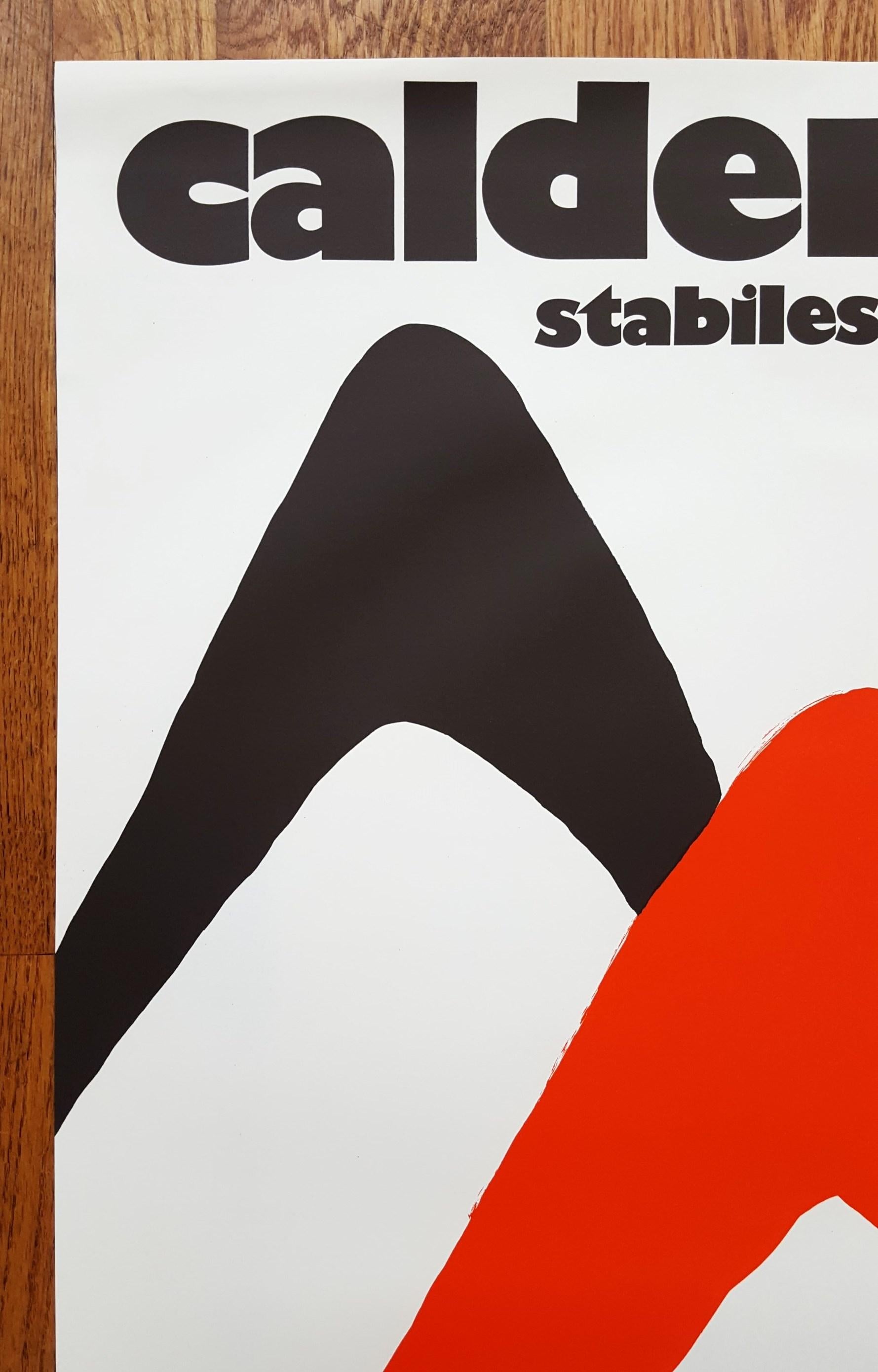 Expo Stabiles - Abstract Print by Alexander Calder