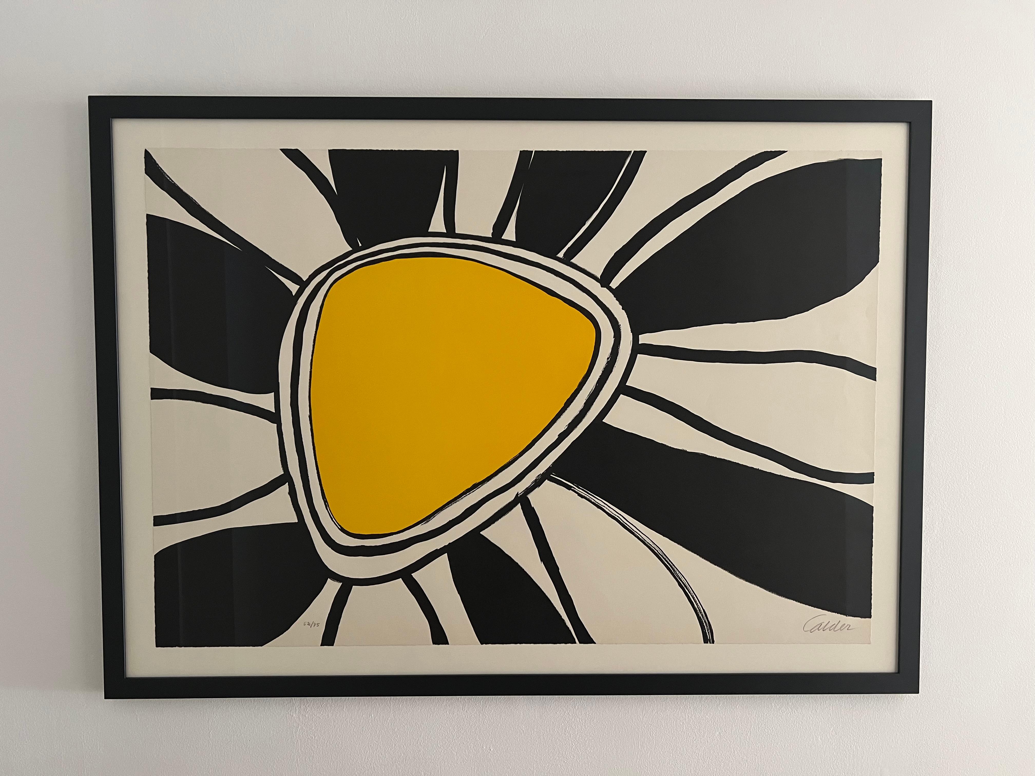 Fleur d'Helice - Print by Alexander Calder