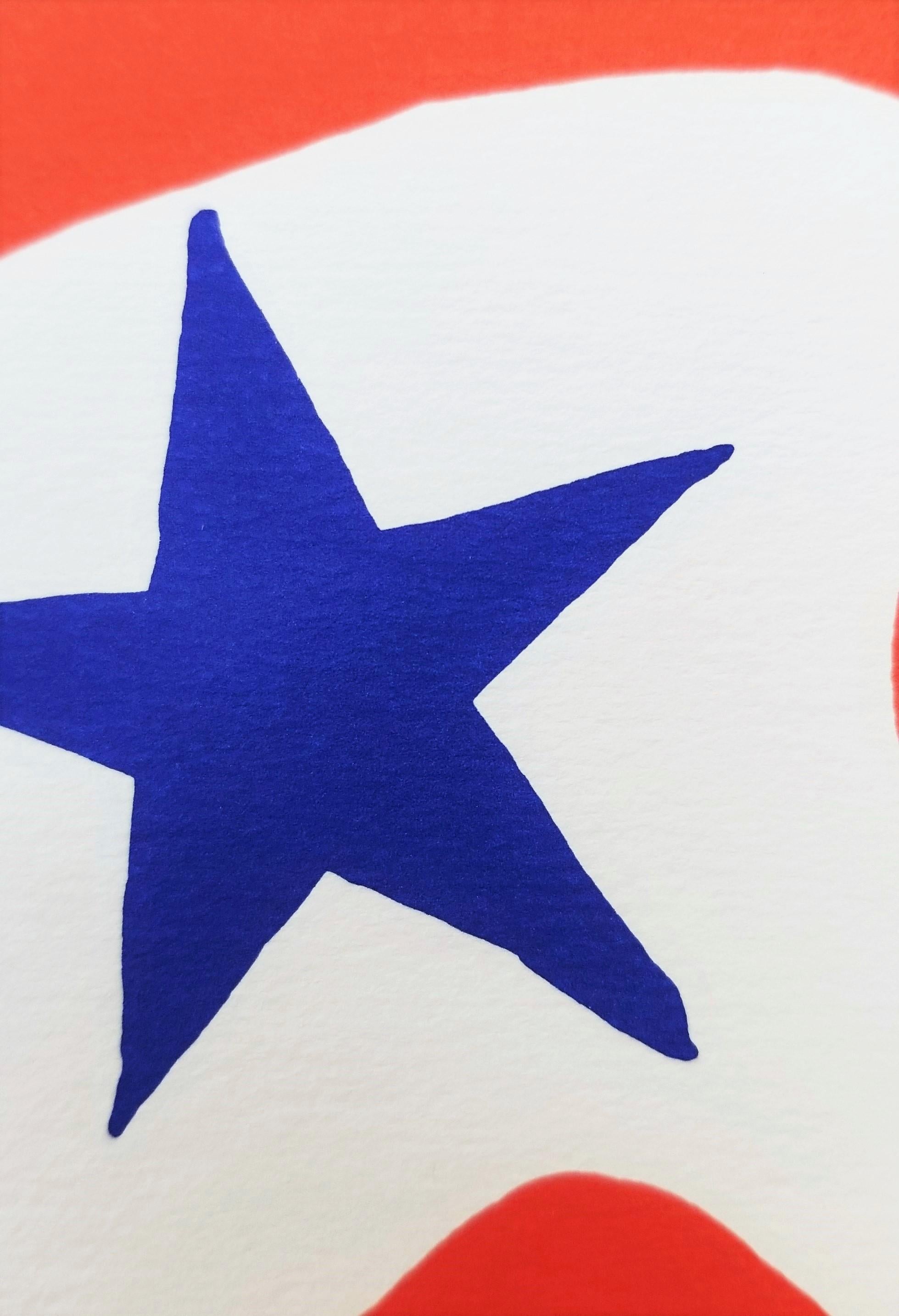 Flying Colors '76 (Stars and Stripes) /// Alexander Calder Abstract Modern Art For Sale 12
