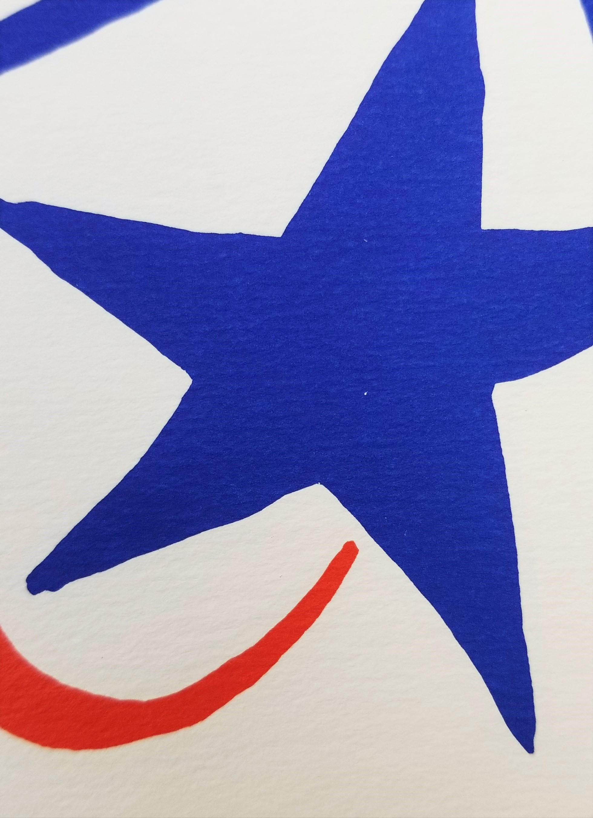 Flying Colors '76 (Stars and Stripes) /// Alexander Calder Abstract Modern Art For Sale 14