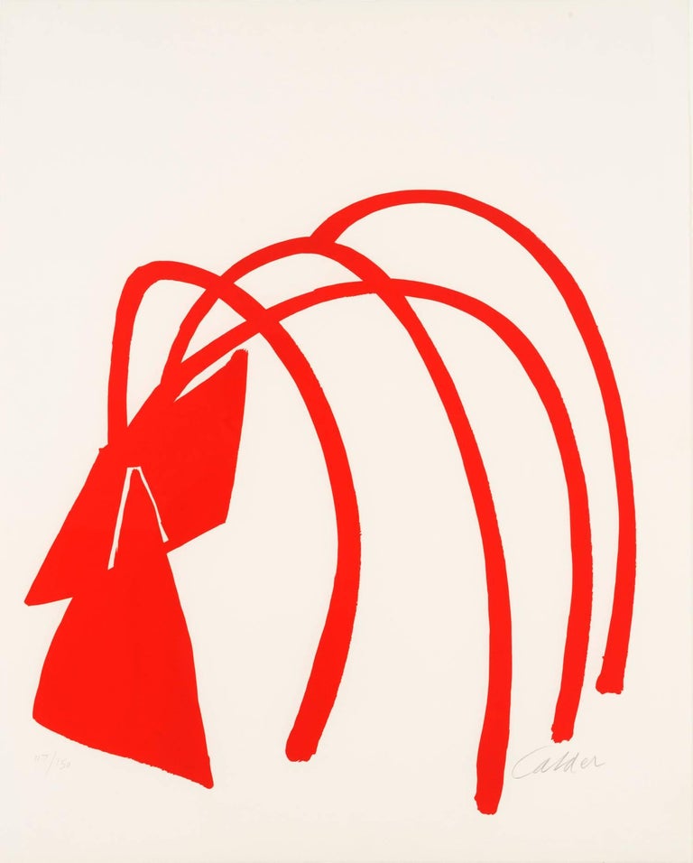 Alexander Calder Abstract Print - Four Arches 