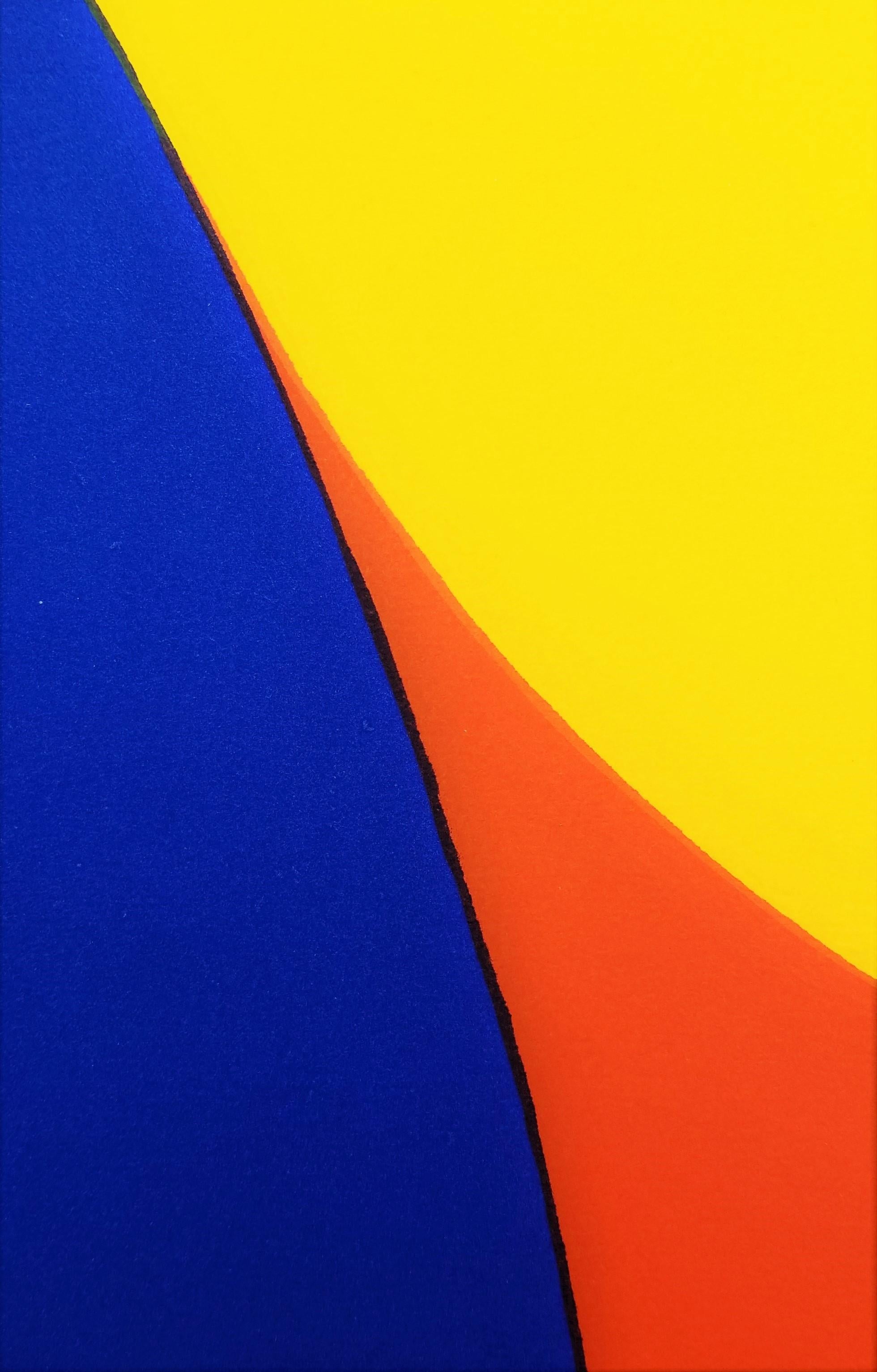 Friendship /// Abstract Geometric Alexander Calder American Modern Lithograph 11