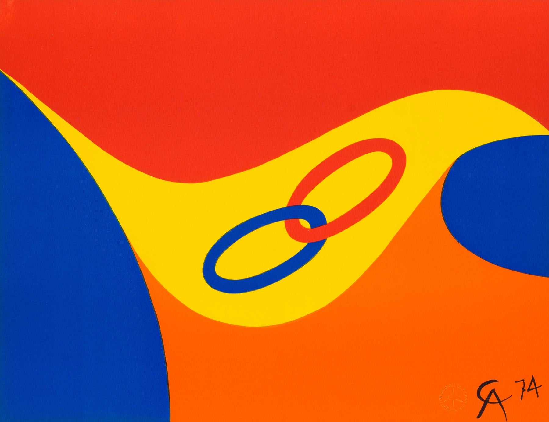 Alexander Calder Abstract Print - Friendship