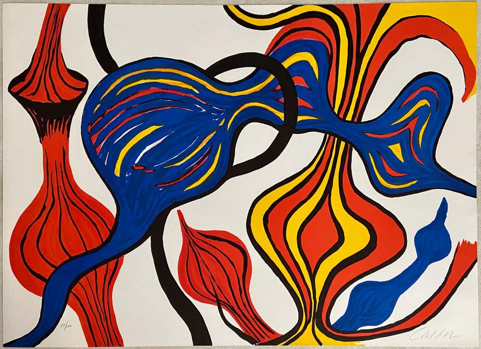 Calder Graphics Alexander Calder Art - 316 For Sale at 1stDibs | calder paintings ...
