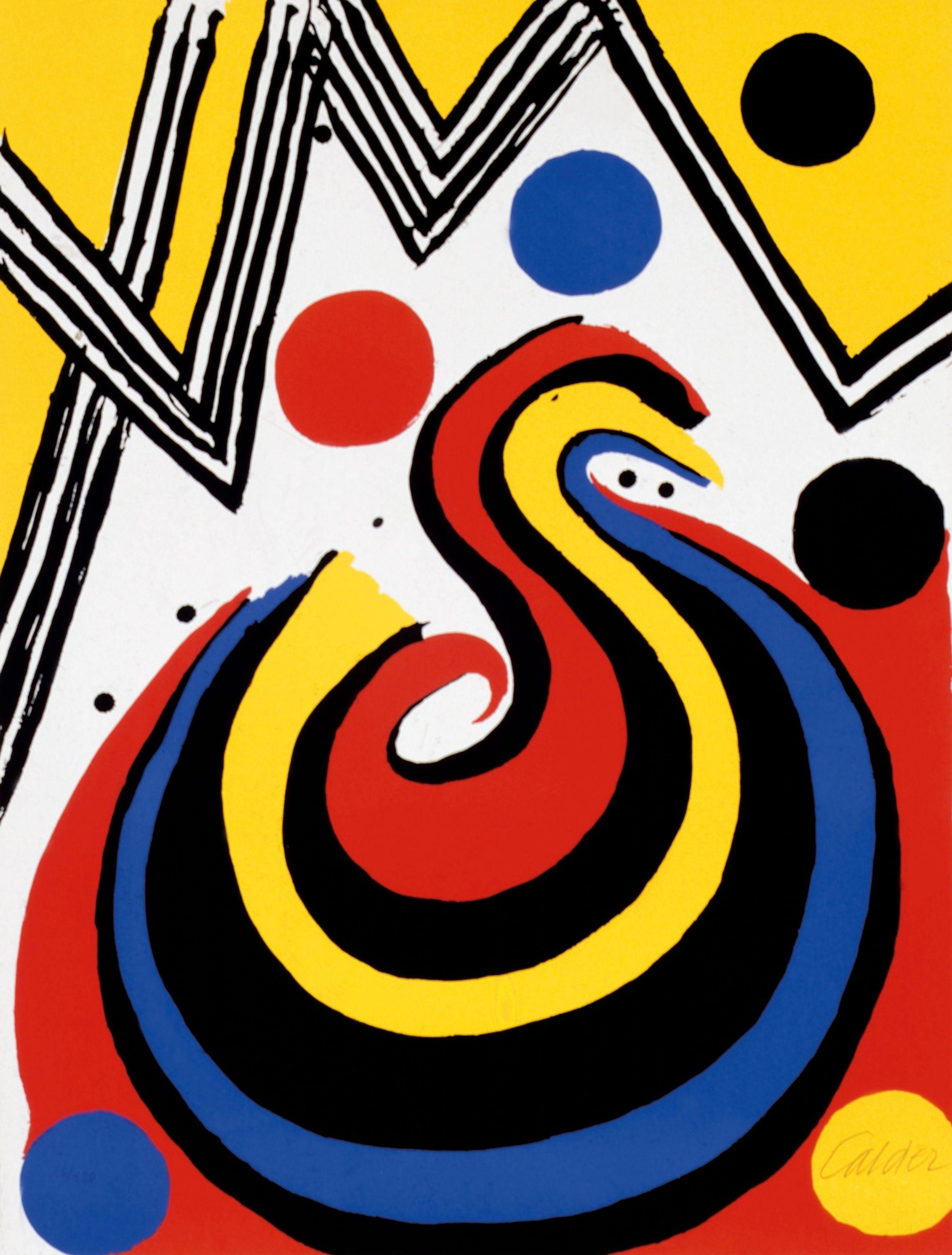 Girandola - Print by Alexander Calder