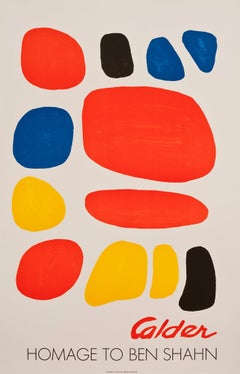 Homage to Ben Shahn, after Alexander Calder, 1975