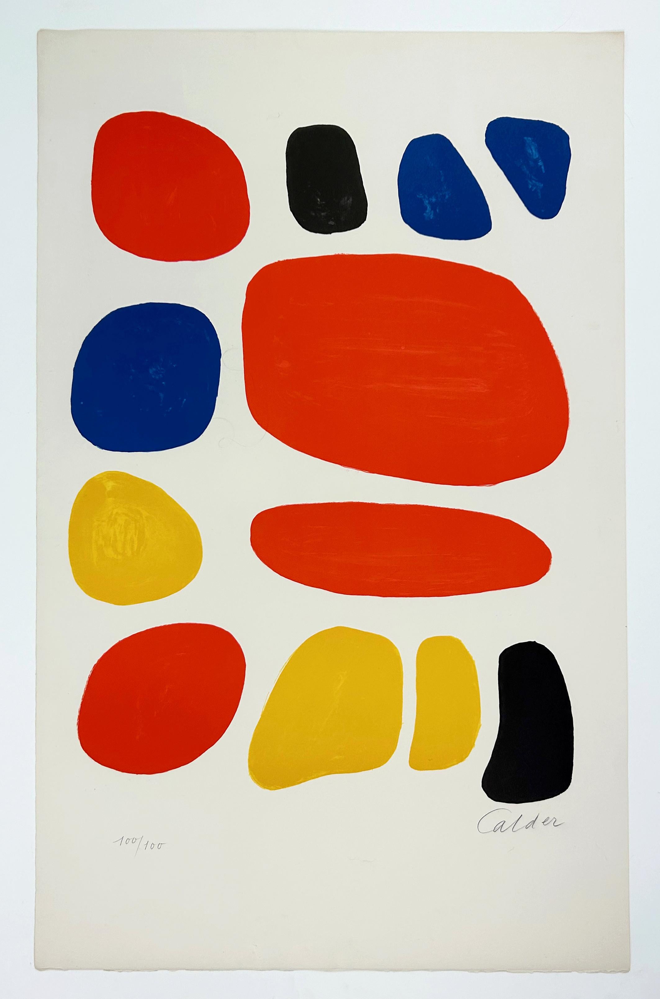 Homage to Ben Shahn - Print by Alexander Calder