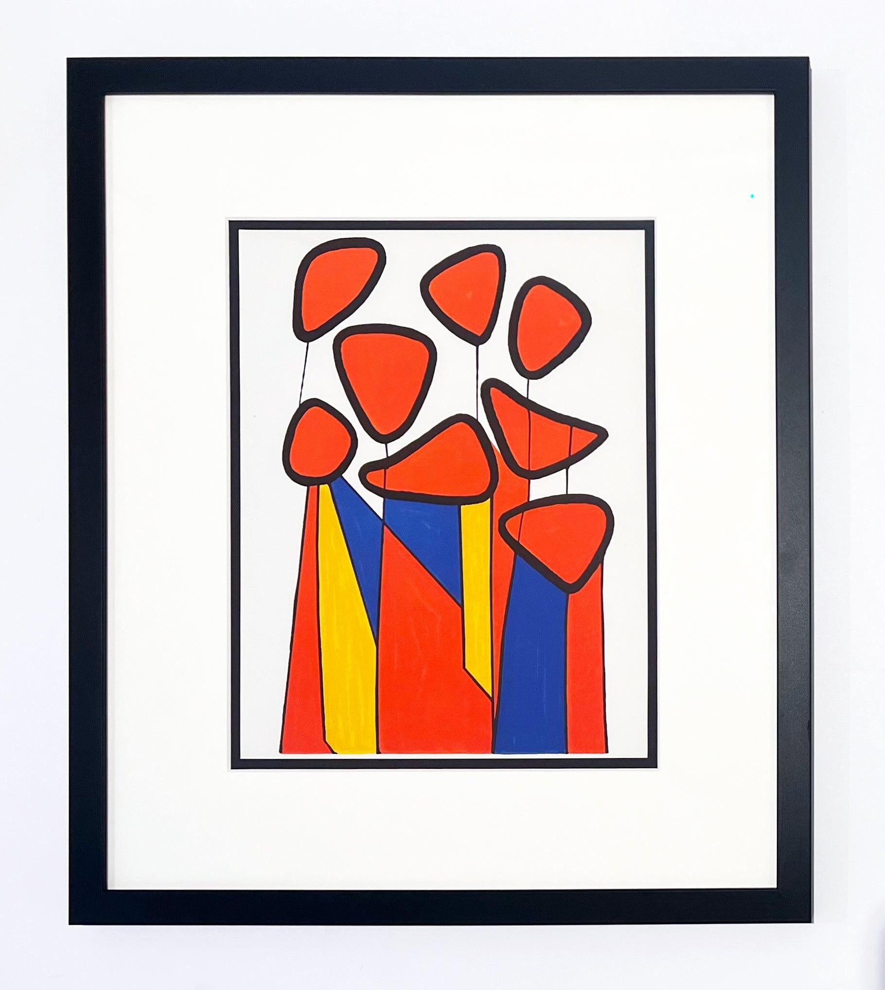 Hommage à Calder - Print de Alexander Calder