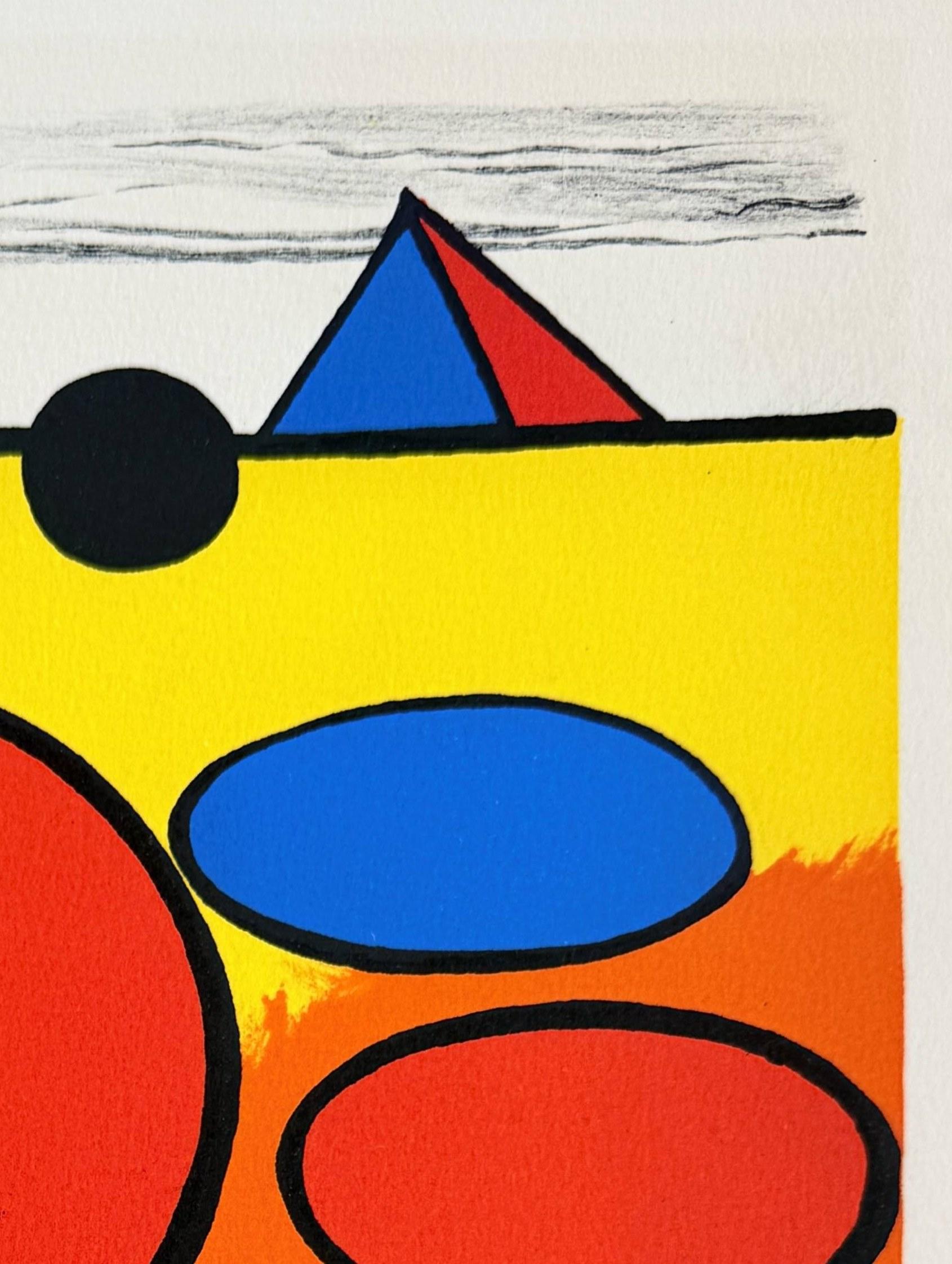 Hommage à San Lazzaro - Modern Print by Alexander Calder
