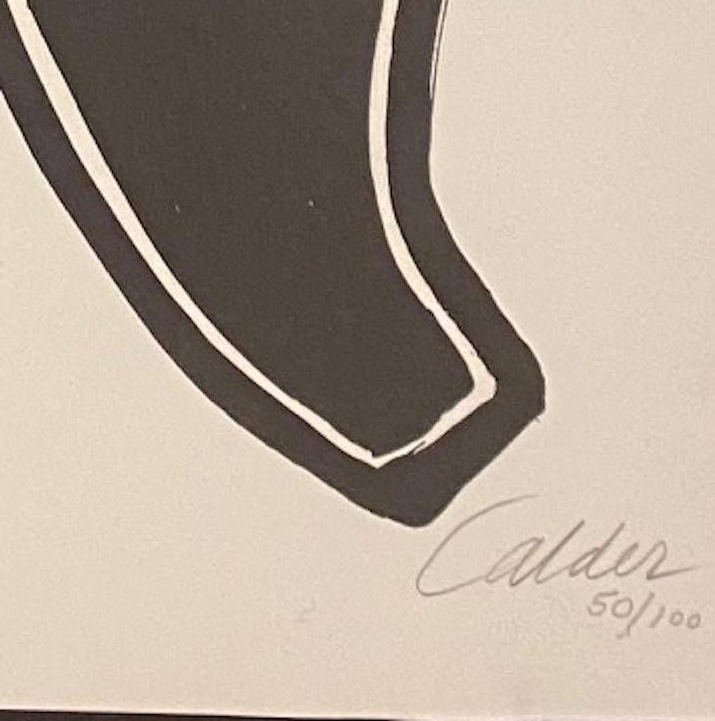 Jeune Fillet et sa suite - Contemporary Print by Alexander Calder