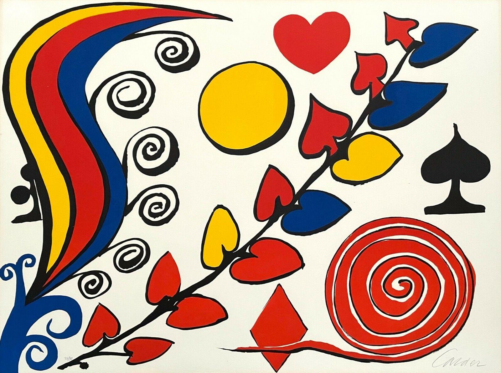 Alexander Calder Landscape Print - La Fleur (The Flower)
