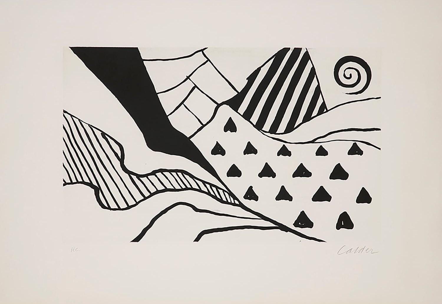 La Récolte (Harvest) - Print by Alexander Calder