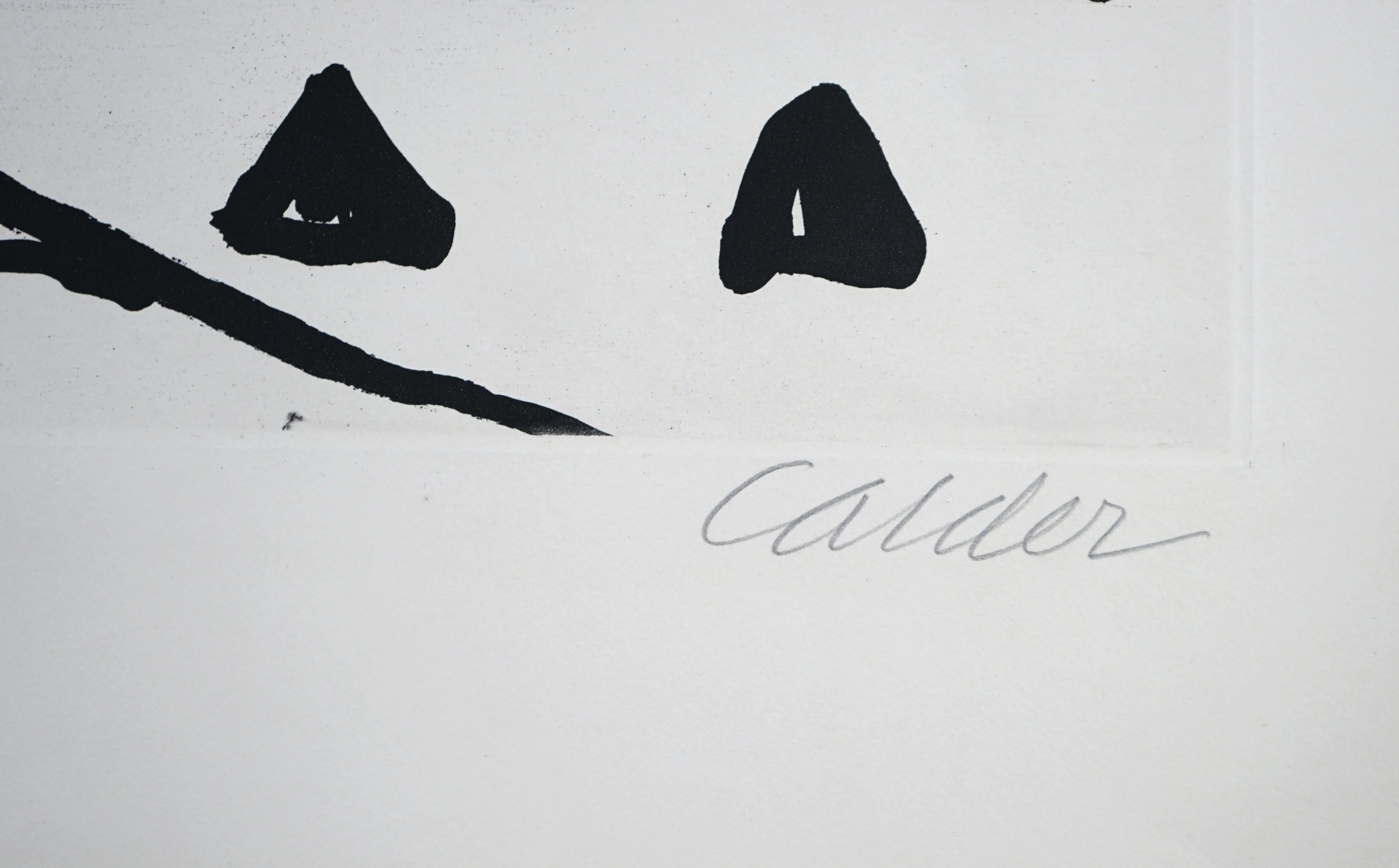La Recolte (Harvest) - Abstract Print by Alexander Calder