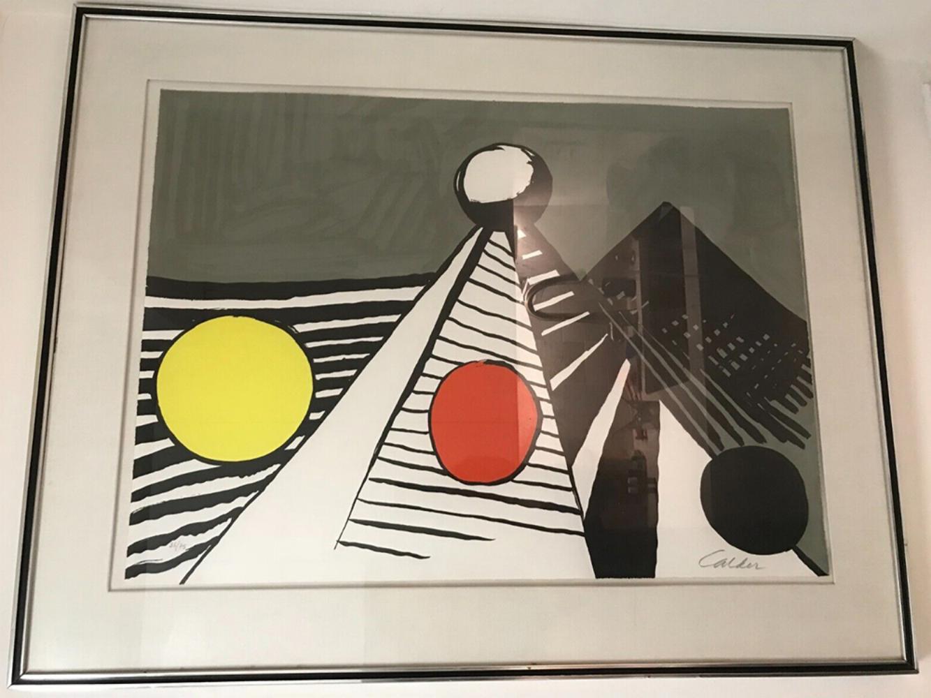 „Le Bateau Lavoir (Das Waschtischboot) 1969“ – Print von Alexander Calder