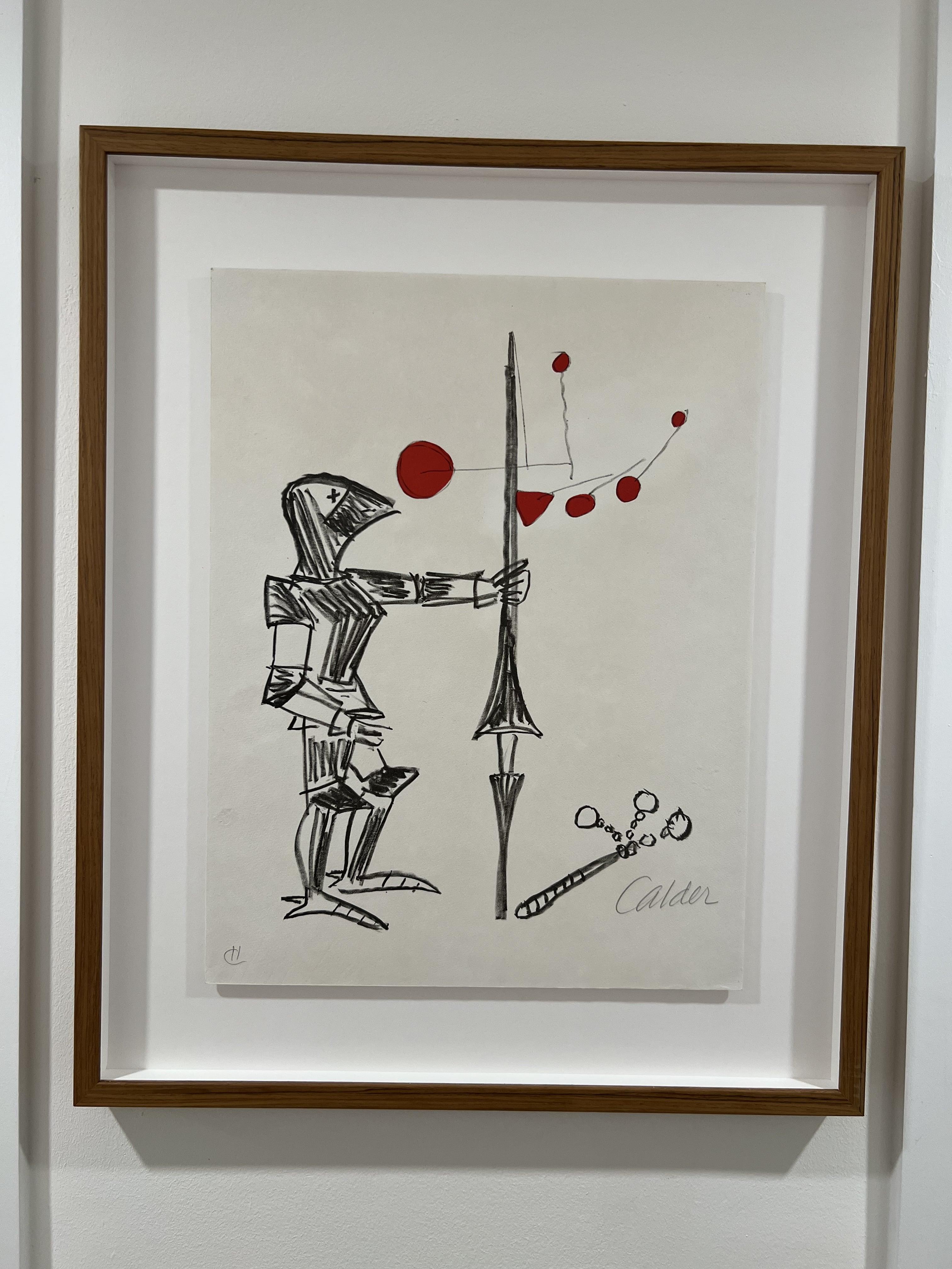 Le Noble Chevalier, 1960 - Print de Alexander Calder