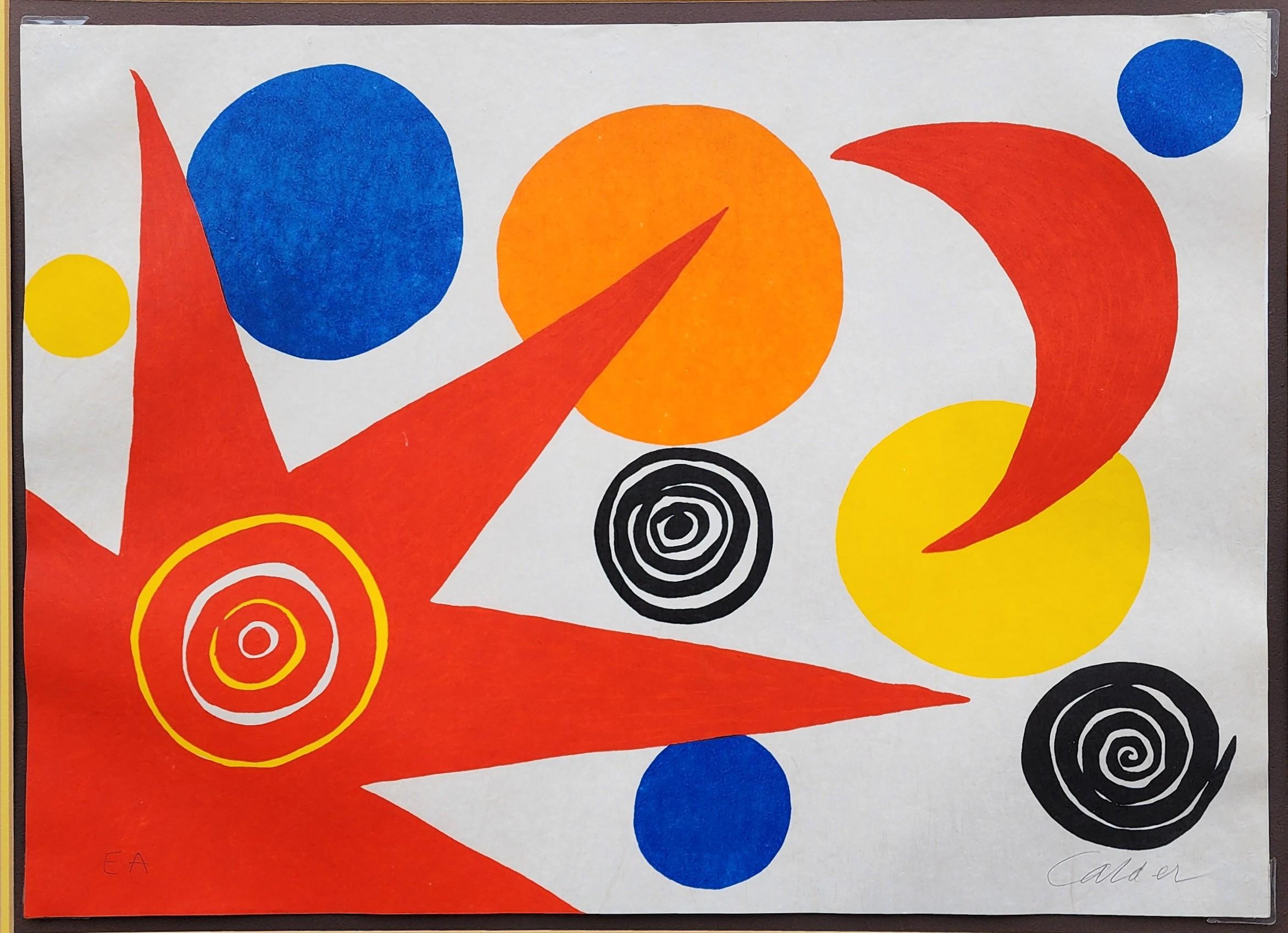 Alexander Calder (Amerikaner, 1898-1976)

Unterschrieben: Calder (unten, rechts)

