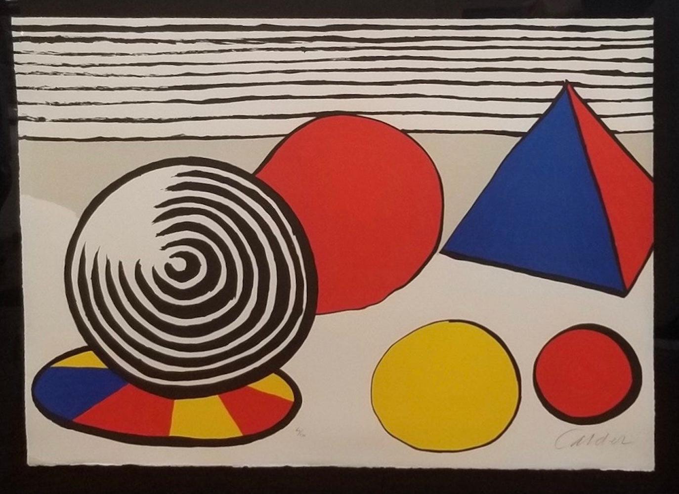 Alexander Calder Abstract Print - Le Point de Non-Retour