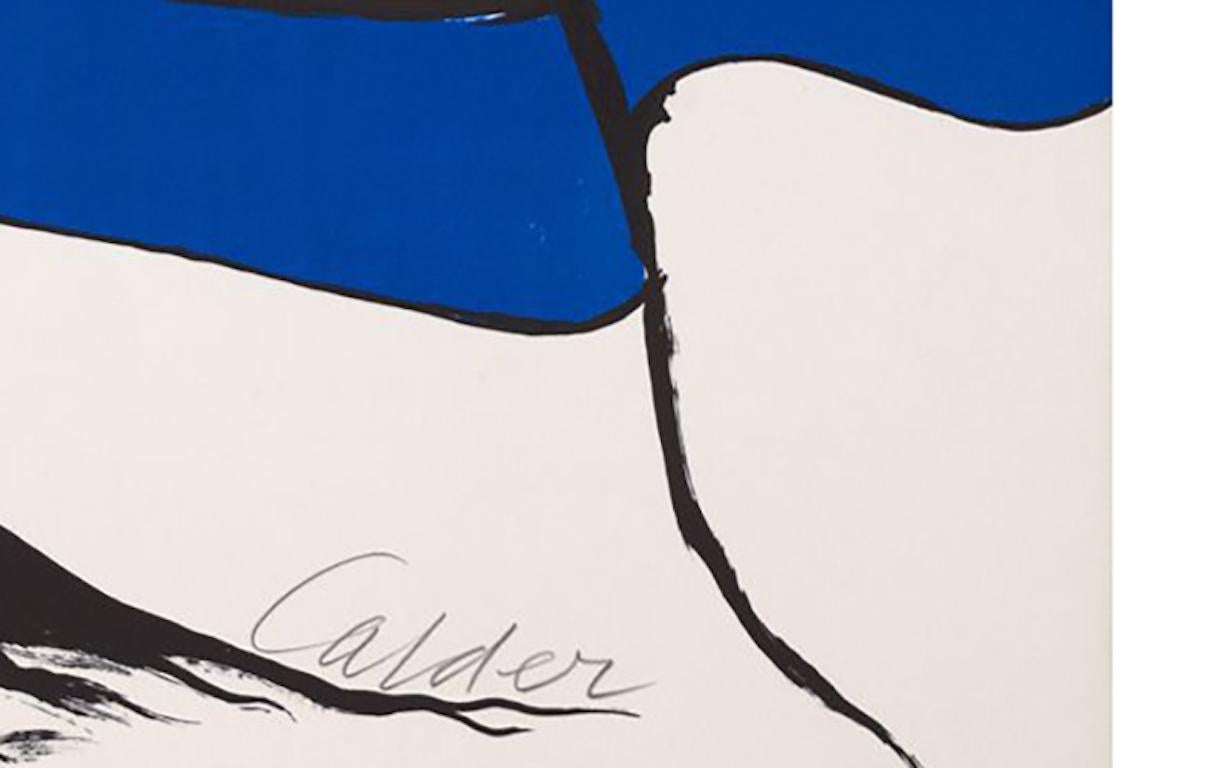 Les Rubans - Modern Print by Alexander Calder