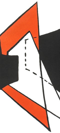 Alexander Calder, The Triangles, from Derriere le Miroir, 1963