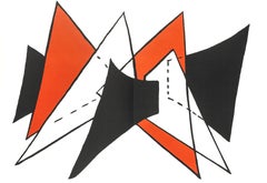 Vintage Les Triangles, Stabiles, Derrière le miroir