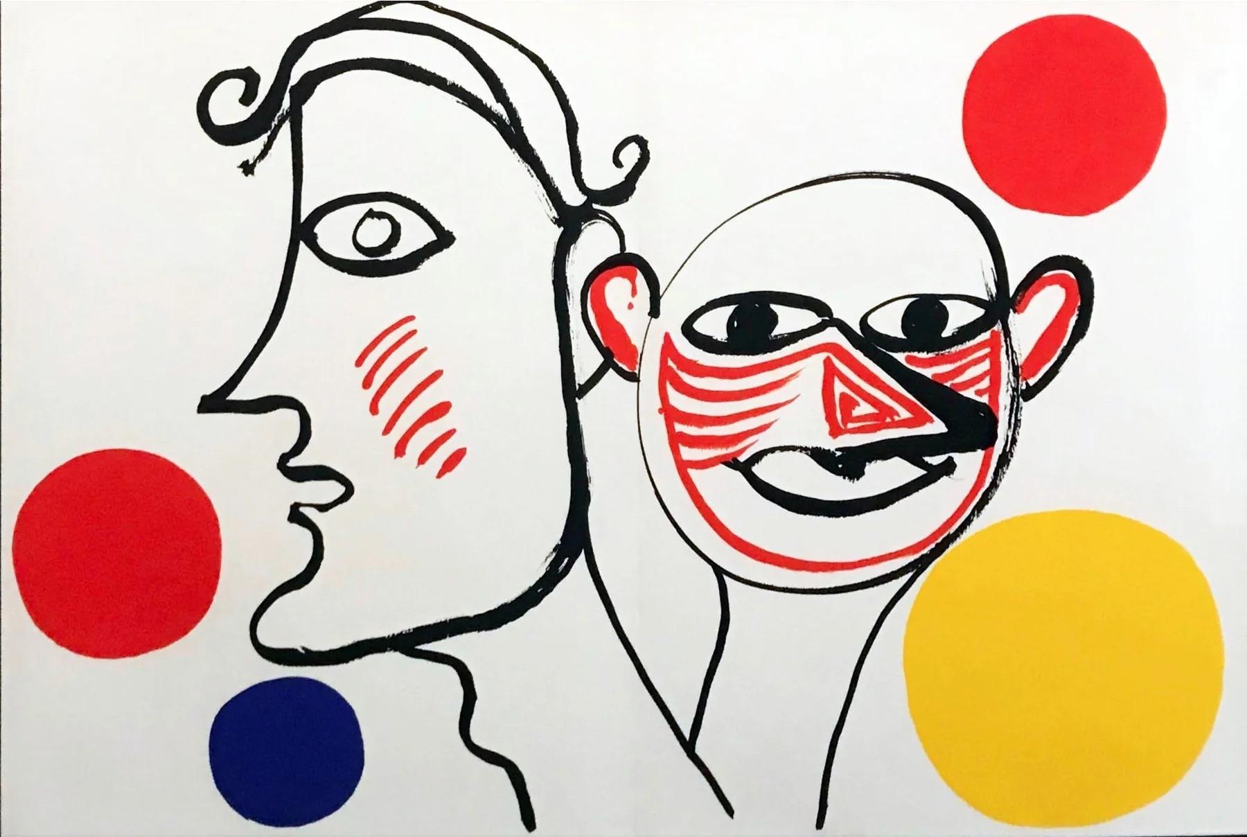 Derriere le Miroir #221 - Print by Alexander Calder