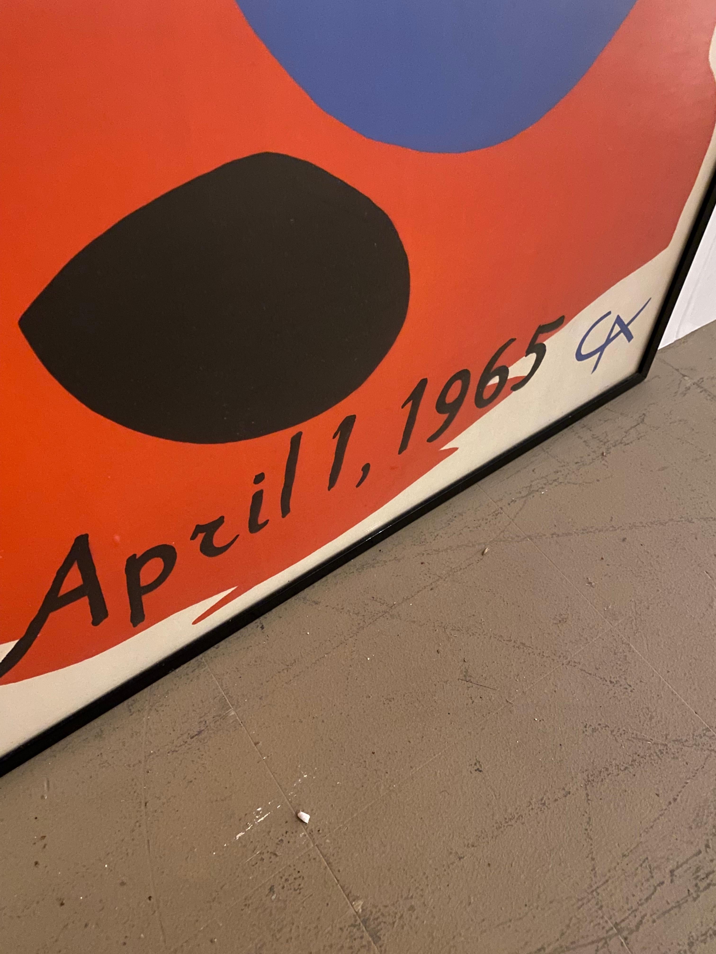 Los Angeles County Museum of Art Exhibition Poster by Alexander Calder 1