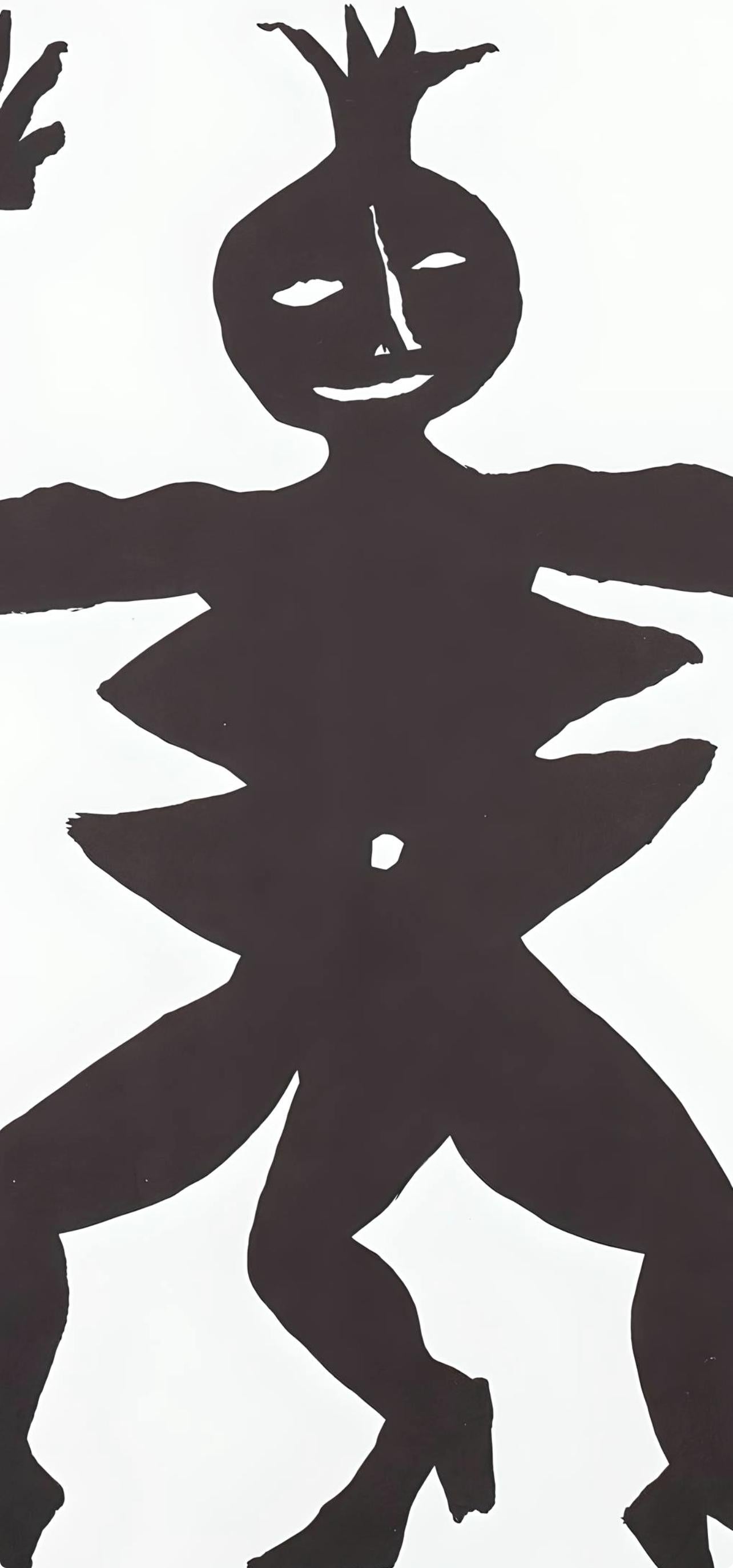 Mama Citron, Derrière le miroir – Print von Alexander Calder