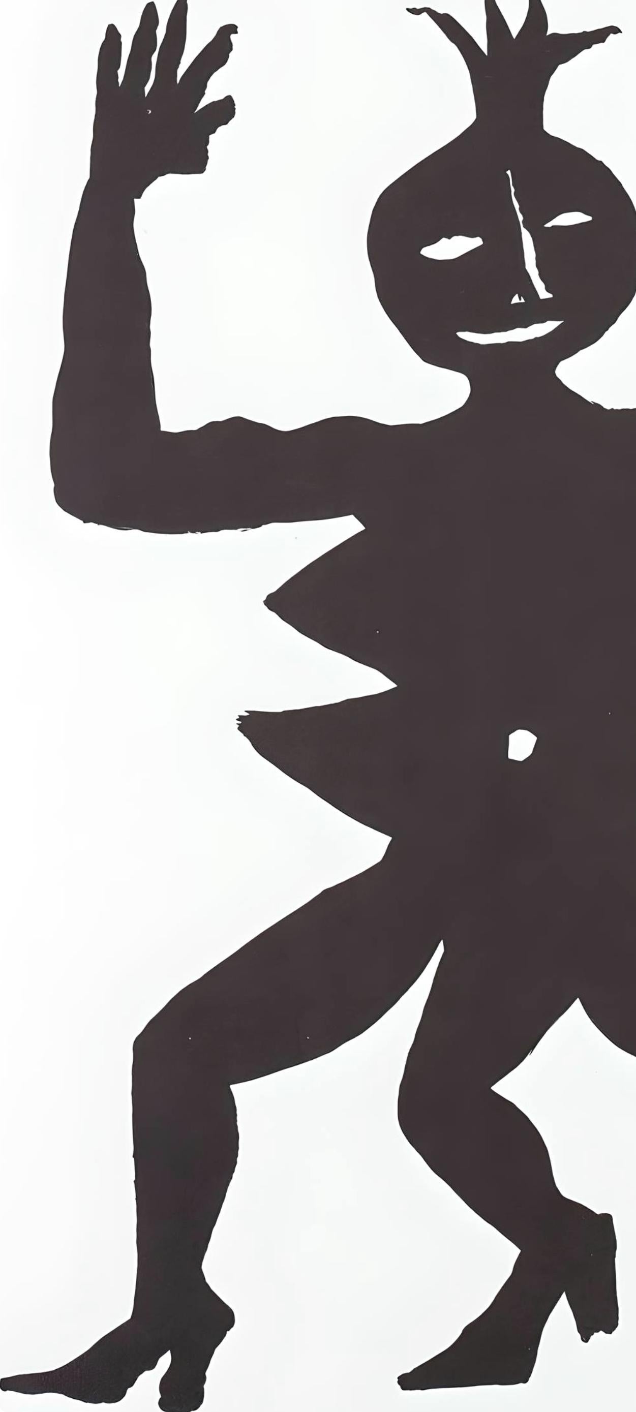 Mama Citron, Derrière le miroir (Surrealismus), Print, von Alexander Calder