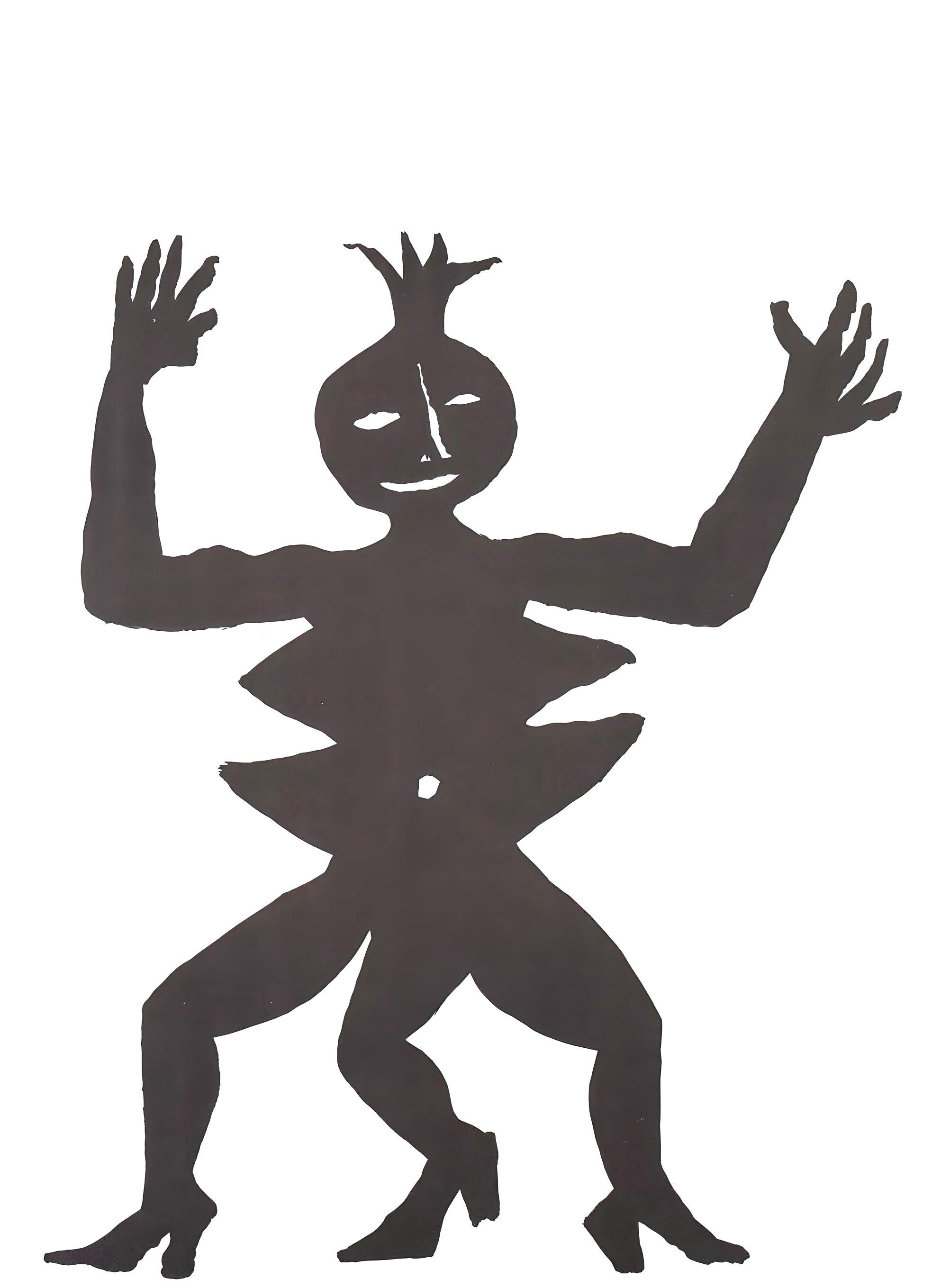 Alexander Calder Abstract Print – Mama Citron, Derrière le miroir
