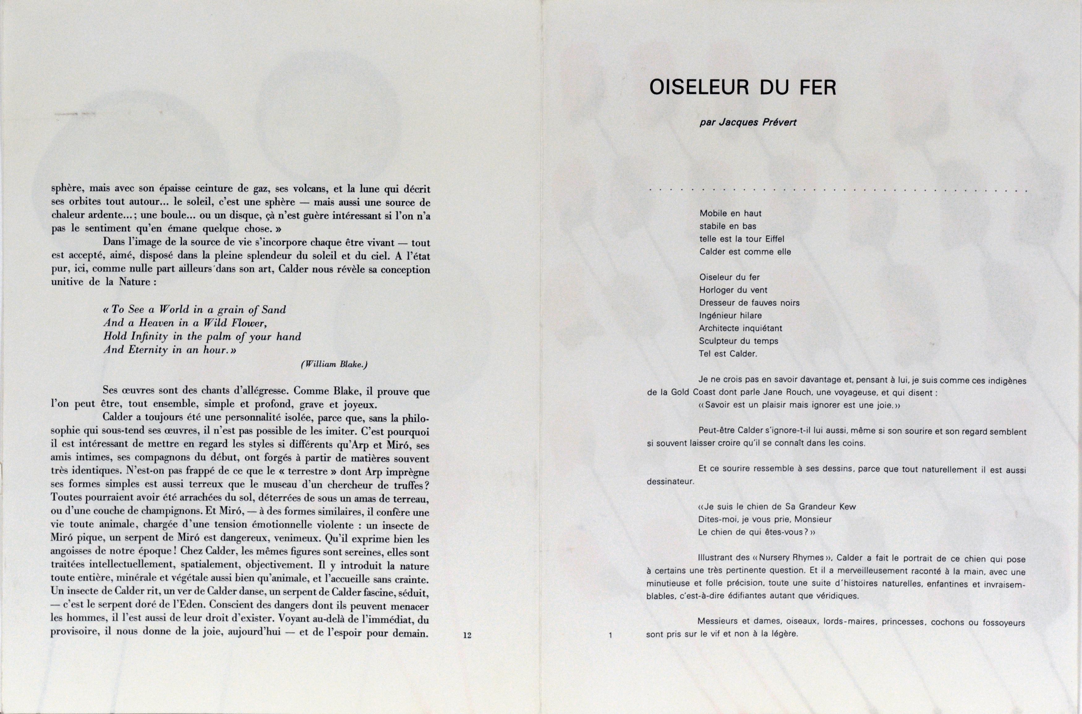 Lithographie du milieu du siècle Derrière le Miroir par Alexander Calder  en vente 8