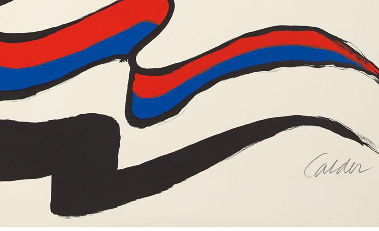 Oriflammes - Modern Print by Alexander Calder