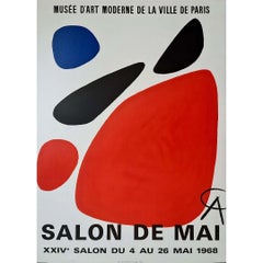 Manifesto originale del 1968 di Alexander Calder - XXIVe Salon de Mai