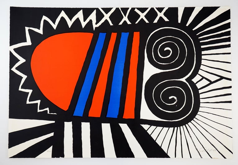 Papoose - Print by Alexander Calder