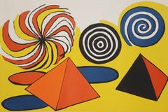 Roues et pyramides  avec des cercles