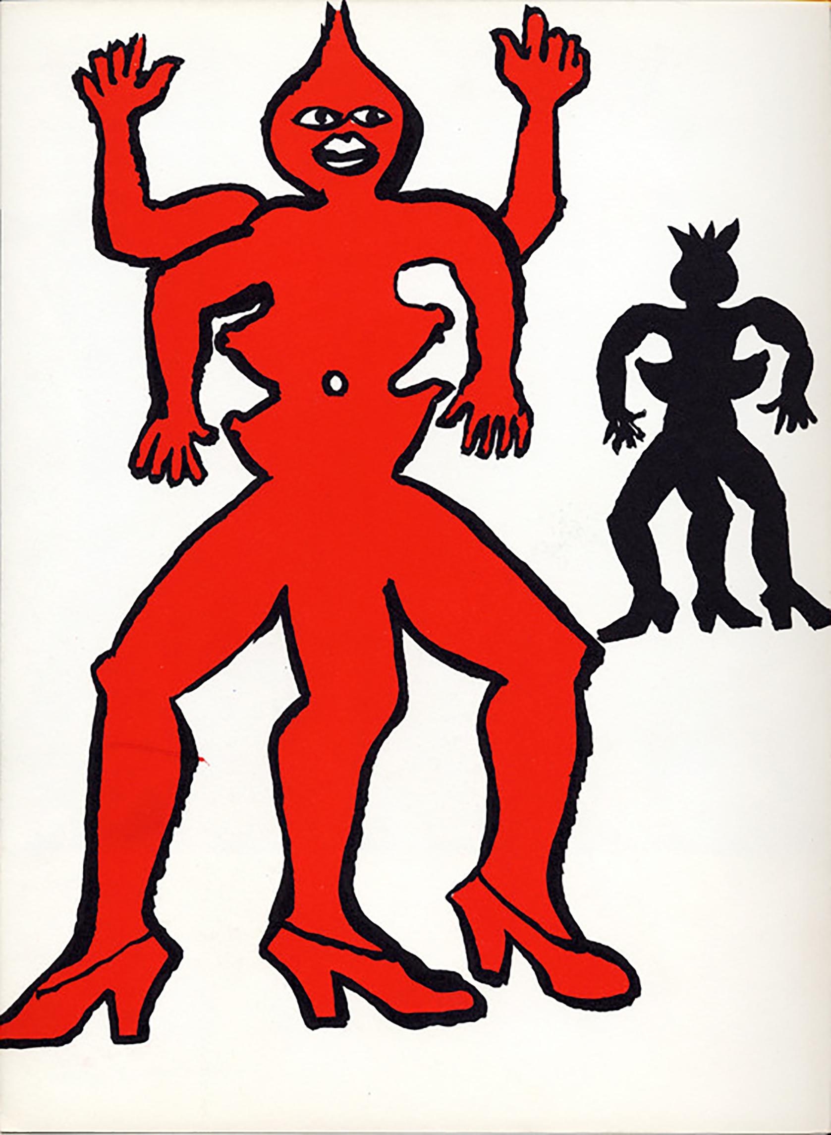 Plate 3 (Derriere le Miroir # 212) - Print by Alexander Calder