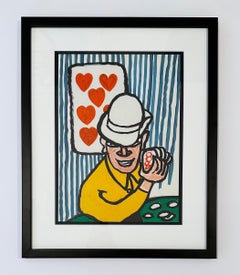 Alexander Calder Modern Lithograph, Unsigned, 1975, Framed, Derriere Le Miroir