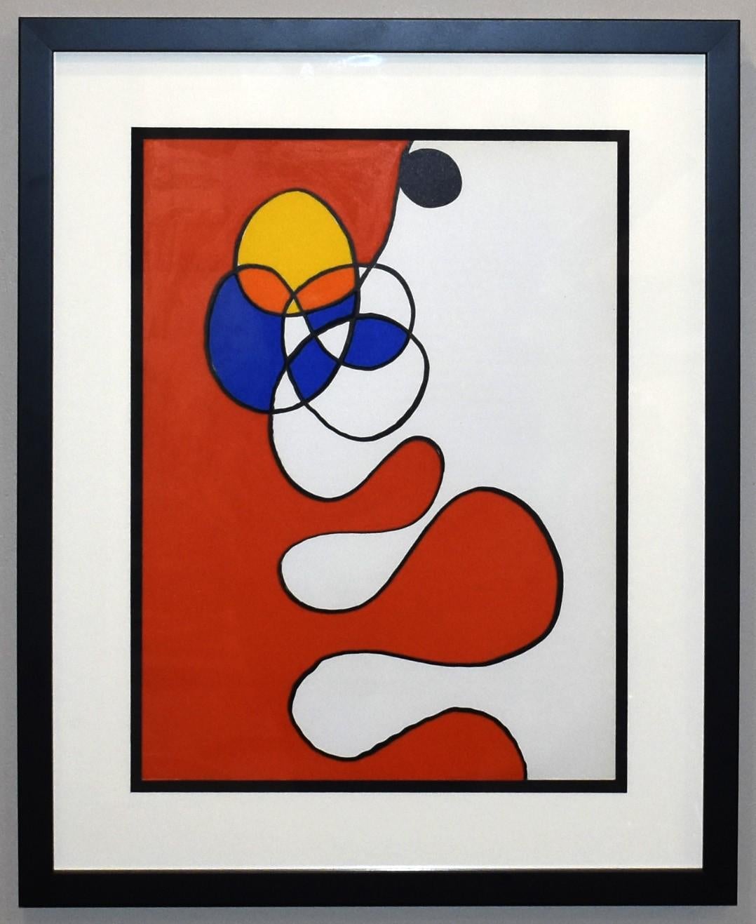 Assiette 6, de Derriere Le Miroir n°173 - Print de Alexander Calder
