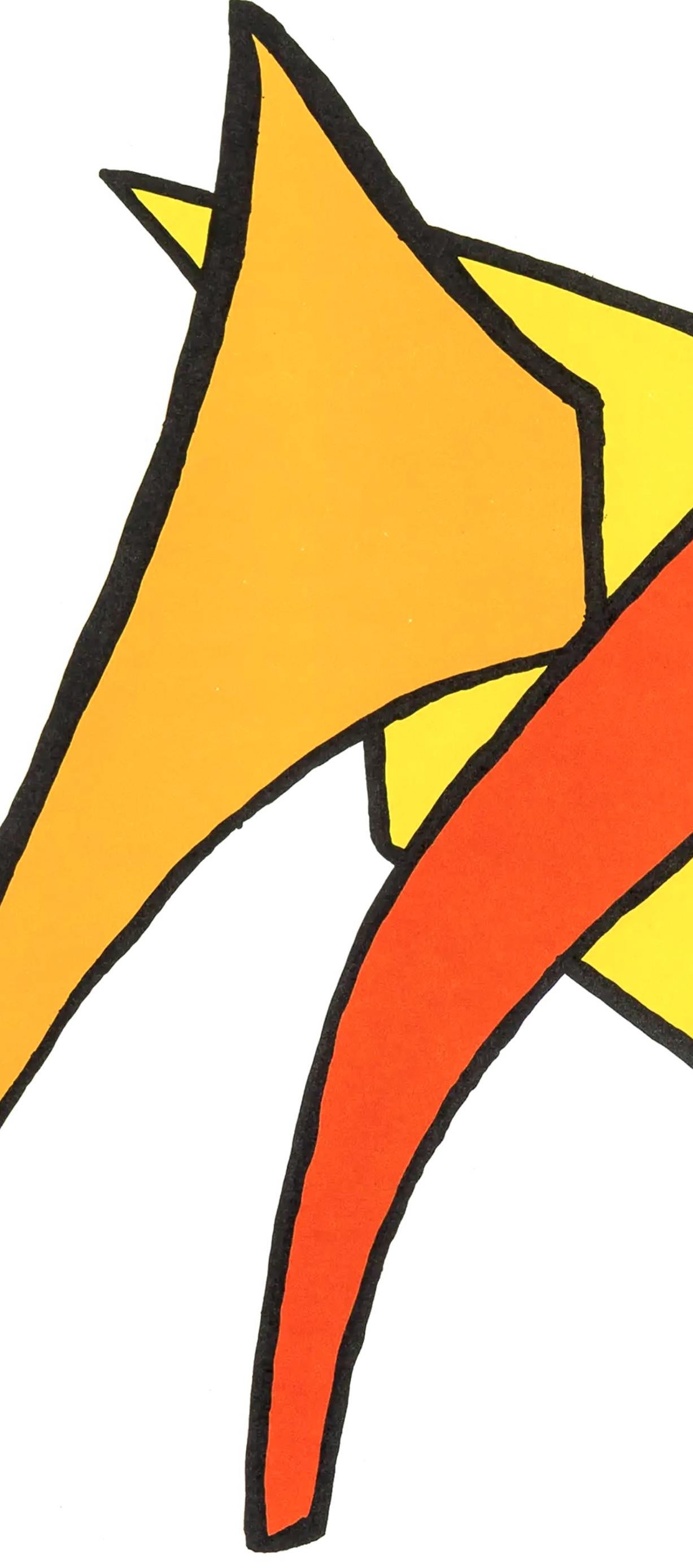 Porc qui pique, Stabiles, Derrière le miroir - Print di Alexander Calder