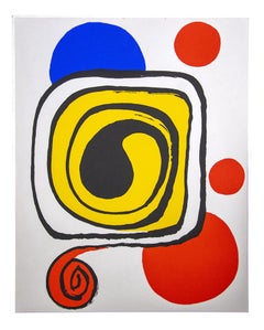 PRICE - Composition - Original Offset Print by Alexander Calder - 1970