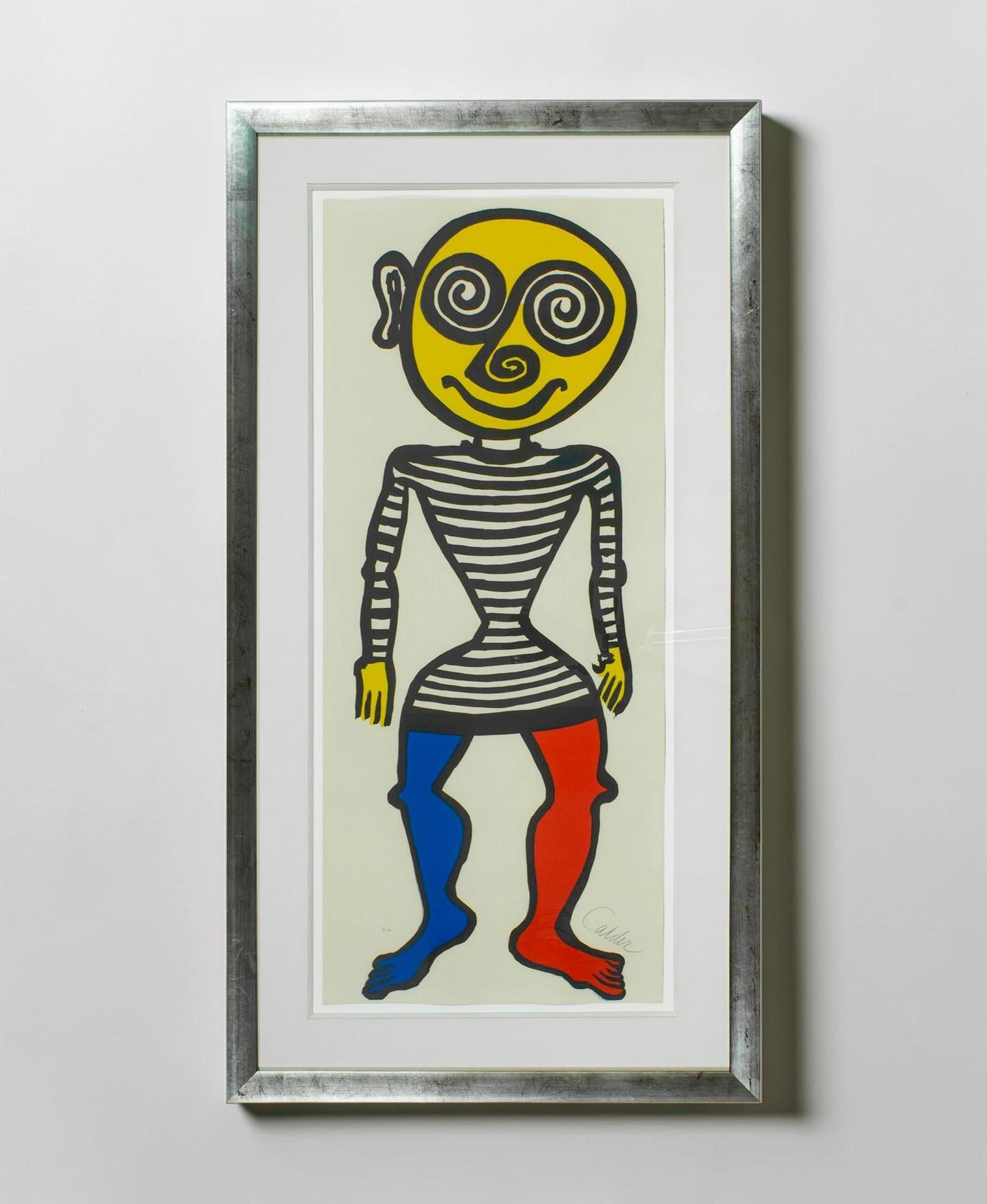Figurative Print Alexander Calder - Homme marionnette, E. A