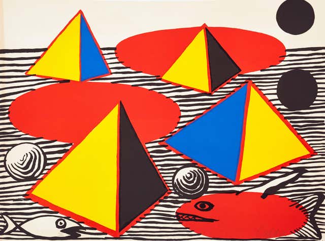 Calder Pyramids Calder Pyramid - 6 For Sale on 1stDibs | alexander calder pyramids ...