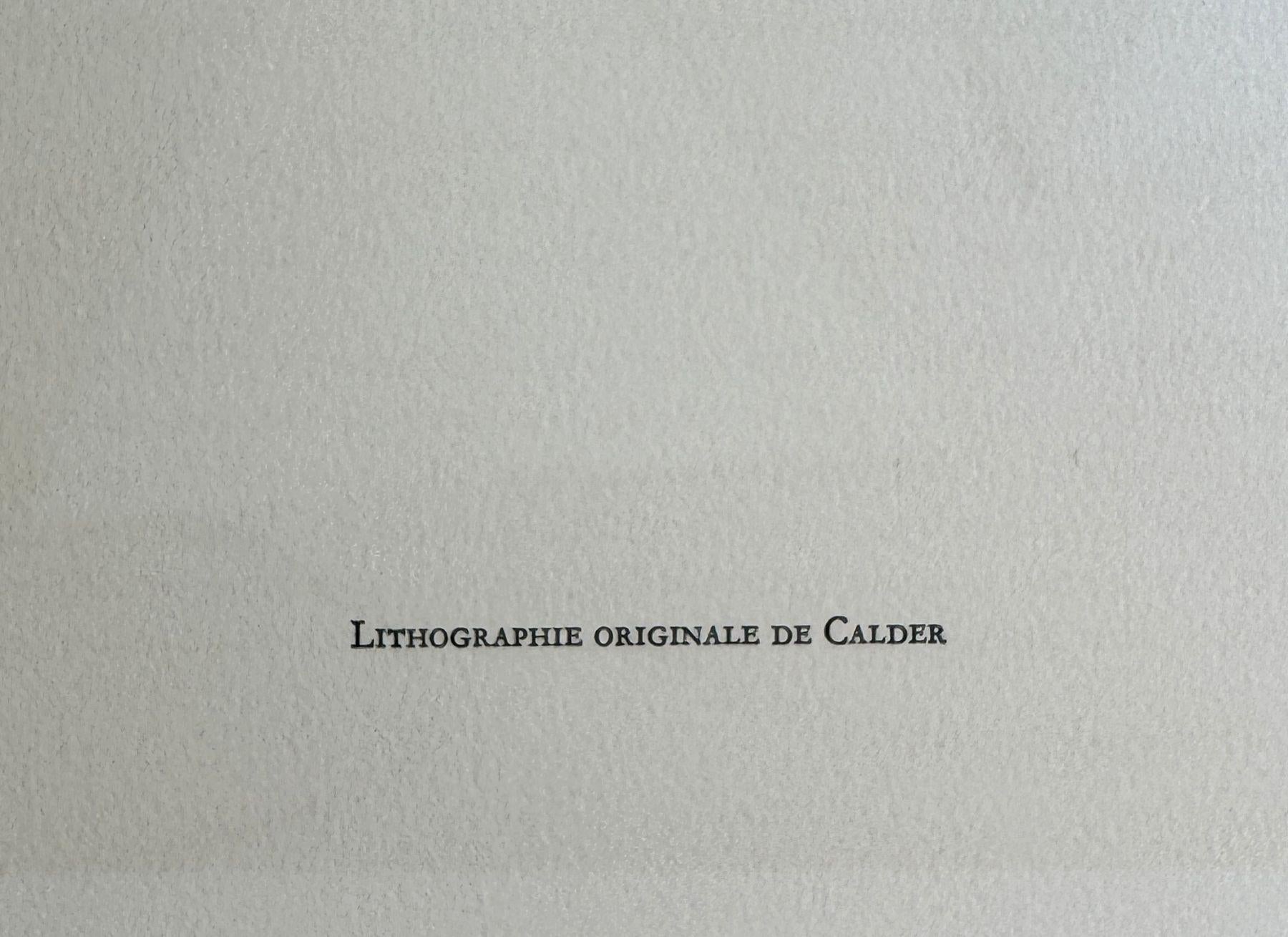 Alexander Calder (1898-1976)
Piramidi e cerchi

Litografia originale, 1975
Firmato nel piatto
Edizione di 575 copie non numerate (verrà fornita una copia della pagina di giustificazione)
Su pergamena Arches dimensioni 35,5 x 26,5 cm (c. 14 x 10