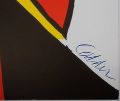 Pyramids - Original Lithograph - Printed Signature
